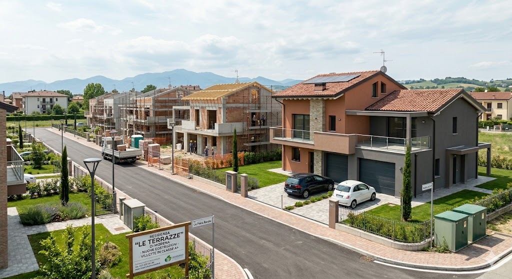 Nuova costruzione residenziale NZEB in provincia di Modena