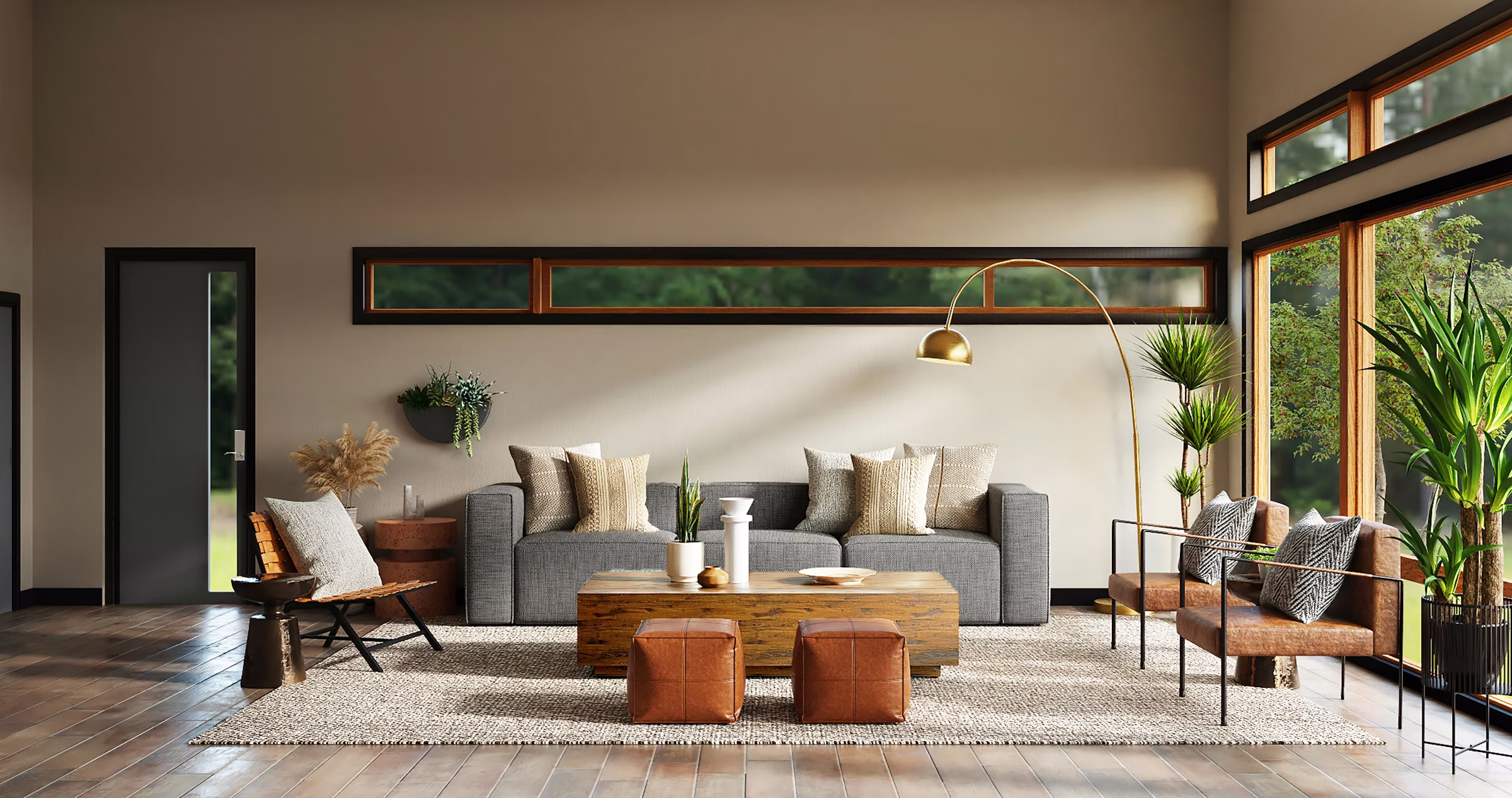 Dettaglio finiture e materiali selezionati per progetto di interior design